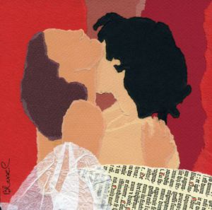 Collage de Fabrice BLASSEL: Batifolage