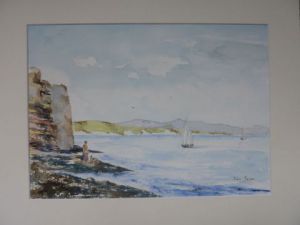 Peinture de Ida-Maria: Bord de mer à La Ciotat