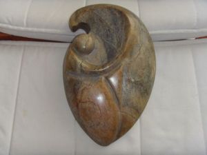 Sculpture de pascaline: LA FEMME COQUILLAGE