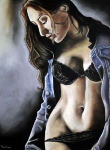 Dessin de Helene Roux: Sensualité