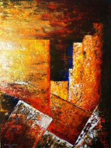 Peinture de Rene Vincent-Viry: Passe le temps