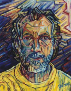 Peinture de Gerard SERVAIS: Autoportrait