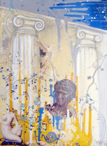 Peinture de Brigitte DUMONT: Envol