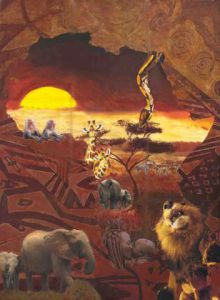 Collage de JMG: Afrique