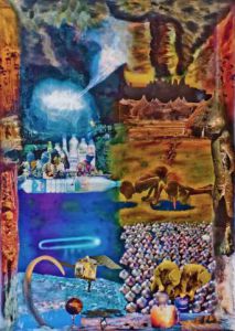 Collage de JMG: La guerre de l'eau