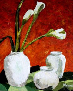 Peinture de KAN: Les trois vases