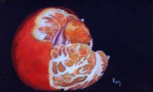 Peinture de KAN: Acidulée clémentine