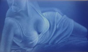 Dessin de Lambda: Nu Drapé