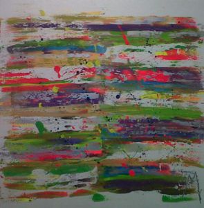 Peinture de Marie Lage: Mille feuille