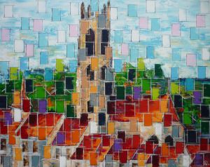 Peinture de Olivia BOA: Fribourg