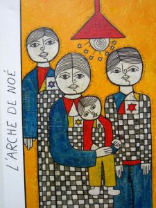 Peinture de ANTOINE MELLADO: L'Arche de Noé.