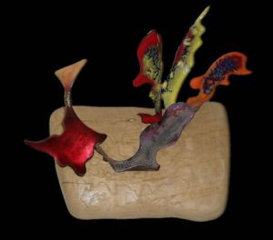 Sculpture de Lef: Drôles d'oiseaux