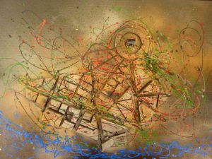 Peinture de Aurelie d'ornellas: Mon quartier