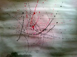 Peinture de BRIGITTE BASPEYRAS: feu 5