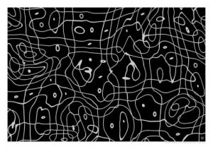 Art_numerique de chd: Les Cordes blanches #4