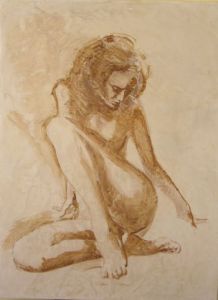 Peinture de Emmanuel Roussel: a fresco 6