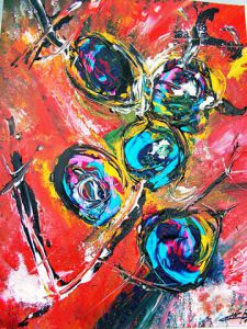 Peinture de Elle Bory : Magie noire