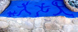Peinture de MARIE INDIGO: B's blue