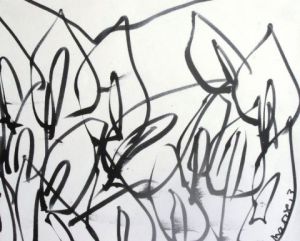 Dessin de MARIE INDIGO: Champ d anthuriums