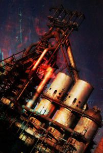 Art_numerique de JACQUES DROUX: Haut Fourneau