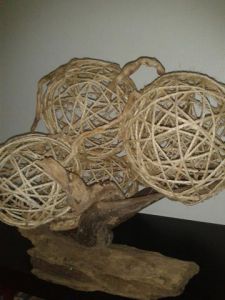 Sculpture de Angelique Prieto: Histoire de bois2
