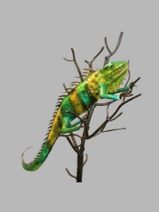 Sculpture de Liosculpture: Iguane