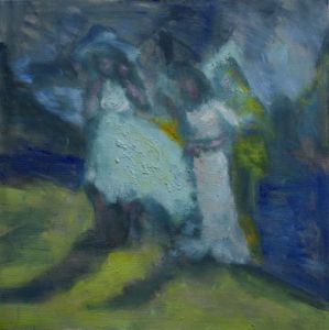 Peinture de DAOUD: promenade