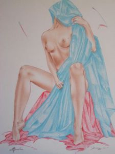 Peinture de MICHEL GAMBIER: Dévisagez moi