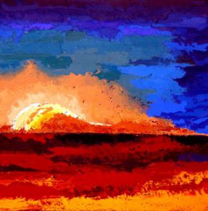 Peinture de attilioradice: skyland