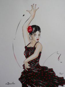 Peinture de MICHEL GAMBIER: Maria 2