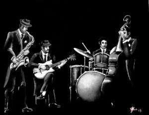 Peinture de Marc PARMENTIER: Boeuf II