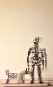 Sculpture de Coma: bonhomme