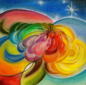 Dessin de CELINE MANOEL: chrysanthème