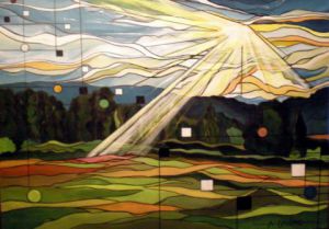 Peinture de ALAIN FAURE: GRAND LUBERON