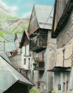 Dessin de Clement MOUCHE: Villard Notre dame