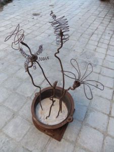 Sculpture de carole zilberstein: immortelles