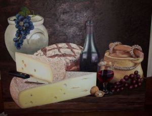 Peinture de domine08: nature morte