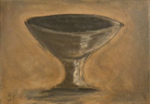 Peinture de STEPHANIE THEUVENIN: Poterie IV