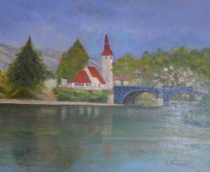 Peinture de monet: sérénité