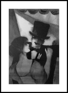 Peinture de Monique Bossicart: LE BAL