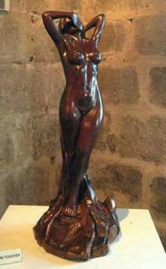 Sculpture de jean louis gautherin: La Comédienne