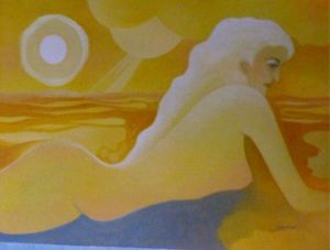 Peinture de Monique Bossicart: DUNES