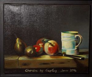 Peinture de GuyGuy: Copie Chardin