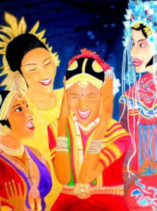 Peinture de ALAIN FAURE: EXUBERANCE