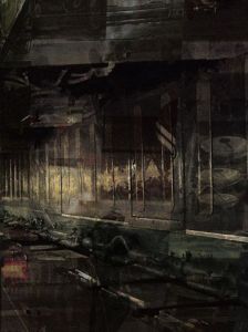 Art_numerique de Agnes Kerboriou: La galerie des fantômes