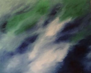 Peinture de CJ: chemin des Ames