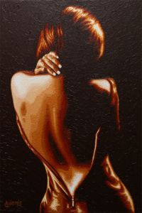 Peinture de guionie jean: Caresses de lumière