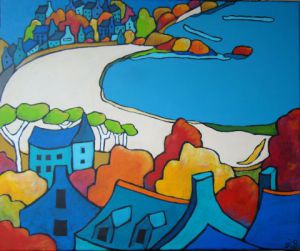 Peinture de fabinonzoli: perros guirrec