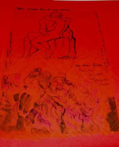 Peinture de Cristina Contilli: Ogni amore ha il suo inizio e la sua fine