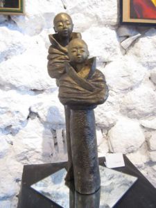 Sculpture de DaA: Les 2 freres